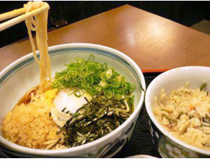(冷)ぶっかけうどん定食