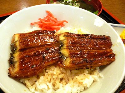 うなぎ丼(吸物付き)