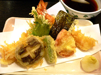 天ぷら盛り合わせ